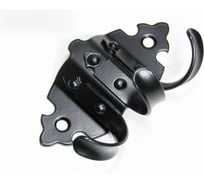 Крючок настенный Крепстор 3-х рожковый, Кр-3-105, черный матовый, 1 шт. 4665317040697