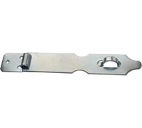 Амбарная дверная накладка Крепстор 125 мм, цинк, Пакет 4 шт. 4665317041052