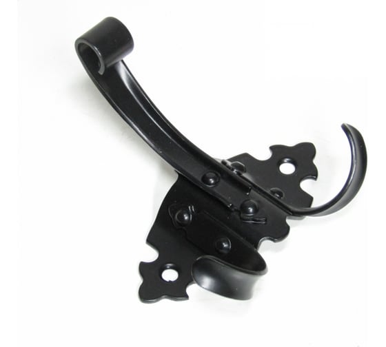 Крючок настенный Крепстор 3-х рожковый, КрВ-105, черный матовый, 1 шт. 4665317040703 1