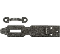 Амбарная дверная накладка Крепстор 125 мм, серебро, Пакет 3 шт. 4665317041045