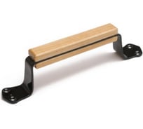 Ручка скоба Крепстор с деревянными накладками, РС-80 мм, Пакет 2 шт. 4665317043223