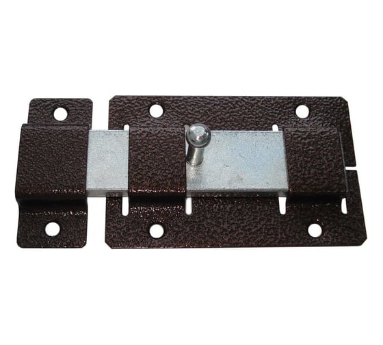 Задвижка дверная Крепстор ЗД-02 75 мм, полимер бронза, 1 шт. 4665317040499 1