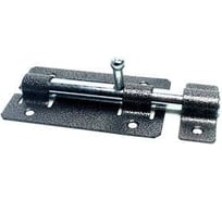 Задвижка дверная Крепстор ЗД-01 64 мм, полимер серебро, 1 шт. 4665317040482