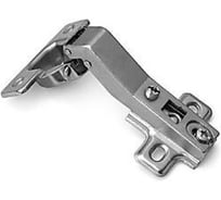 Петля мебельная Крепстор ПМЧВУ-1Б, угловая большая, никель (лягушка) 6 шт. 4665317042141