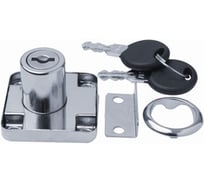Замок мебельный Крепстор №138, никель, Пакет 2 шт. 4665317041229