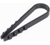 Дюбель-хомут Инсвартех ДХ 11-18 черный круглый, комплект 200 шт. (2 уп.х100 шт.) IST0524