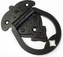 Ручка кольцо NOEZ РКО-90-SL черный матовый 15393