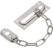 Дверная цепочка TUNDRA Krep цвет хром, 1 шт. 4929466