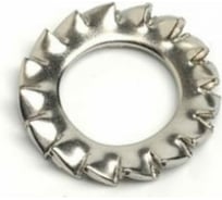 Стопорная шайба ЦКИ DIN 6798 A, М24, зубчатая, A2, 200 шт. 73785