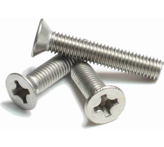 Винт потай Крепстор 6х60мм нерж. DIN 965 (А2), 50 шт. 4665317003067