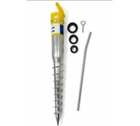 Свая винтовая многовитковая СВАЙБЕР SVN68х580х1.8 оцинкованная SVN68x580x1.8 Zn