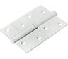 Петля стальная MORELLI (Морелли) MSND 100X70X2.5 W L, с подшипником, левая, цвет - белый 9015141