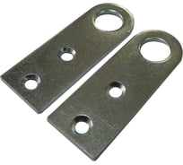 Проушина прямая Крепстор 18х50 мм, цинк, 25 шт. 4665317044145