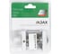 Ручка поворотная AJAX с фиксацией ключом BK6.FIX.JK WH-19 белый 49797 5