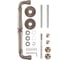 Ручка-скоба PUNTO PULL.ARC.SORENTO OS-9 античное серебро 48911 2