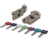 Цилиндровый механизм PUNTO MaxPro7002Knob70mm(25+10+35) SN никель 7key с вертушкой 57585 1