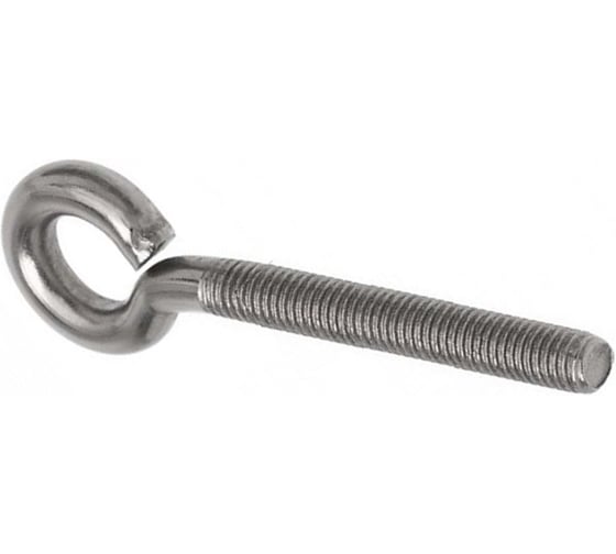 Винт с кольцом Море-Метизов АРТ 9078 нержавеющая сталь А2,M8X50 мм,10 шт VINT9078A2M8X5010М 1