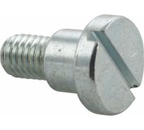 Винт ступенчатый Море-Метизов с цилиндрической плоской головкой, прямой шлиц DIN 923 А1,M3X4 мм,100 шт VINT923A1M3X4100М