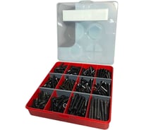 Винты 23 Болта М6 черные DIN7380, DIN7991, DIN912 в органайзере НАБОР 2 20000123