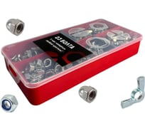 Гайки 23 Болта М8 нержавеющие (5 видов) в органайзере НАБОР 4 1000171