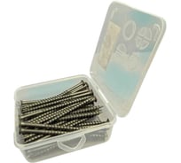 Саморез чёрный по дереву 23 Болта 4,2х89 круп.рез.в органайзере, 40шт БП-00002256орг-ф40