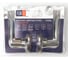 Ручка защелка PUNTO DK610/BL CP-BK фиксатор, хром 49533 2