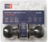 Ручка защелка PUNTO DK672/BL BL-BK фиксатор, черный 49501 2