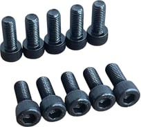 Винт 23 Болта М6х30 мм к.п.12.9 черный DIN912 в органайзере, 75 шт. 129912630орг-ф75