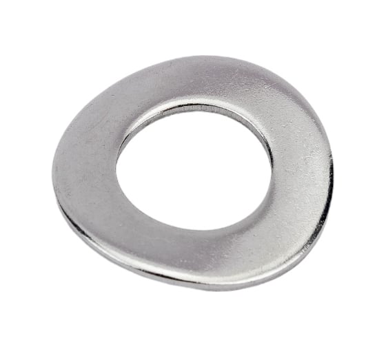Пружинная шайба ЦКИ DIN 137B, М14, волнистая, A2, 200 шт. 73659