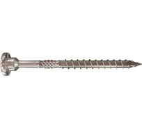 Евро-винт по дереву КРЕП-КОМП 5х120 белый цинк, Torx 25, HIMTEXfix (100 шт.) 05120EUR