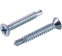 Саморез КРЕП-КОМП потай, цинк 3.5 х 32 сверло, DIN 7504P Средняя фасовка (1000шт) спм3532ф