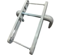 Гарнитур нажимной подпружиненный МЕТИЗИК АГАТ 28/92/10 Алюмин Метизик 8603