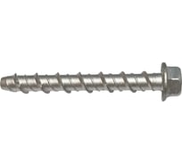 Анкер-шуруп по бетону КРЕП-КОМП 12х100 мм, покрытие Дакромет, пр.8,8 FCB-D (25 шт) аш12100к