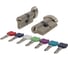 Цилиндровый механизм PUNTO MaxPro7002Knob70mm(30+10+30) SN никель 7key с вертушкой 57587 1