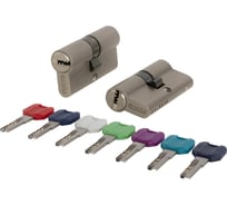 Цилиндровый механизм PUNTO MaxPro7000Key80mm(35+10+35) SN никель 7key 57609