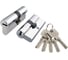 Цилиндровый механизм PUNTO Z3000Key90(35+10+45) СP хром 57485 1