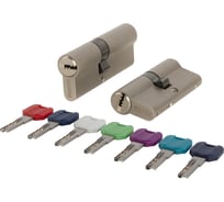 Цилиндровый механизм PUNTO MaxPro7000Key90mm(25+10+55) SN никель 7key 57593