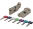 Цилиндровый механизм PUNTO MaxPro7002Knob110mm(50+10+50) SN никель 7key с вертушкой 57563 1