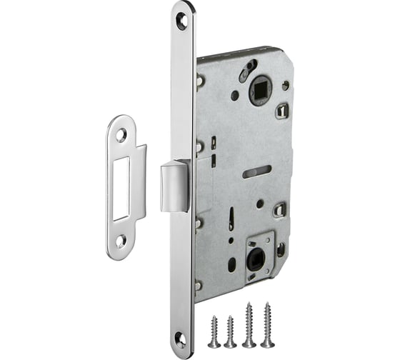 Защелка врезная AJAX METLM90-50 CP хром 49725 1