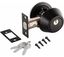 Замок врезной Ajax DK.001, ET, BL, черный 57315