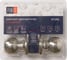 Ручка защелка PUNTO DK672/BL CP-ET (кл./фик.) хром 49507 2