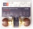 Ручка защелка PUNTO DK672/BL WD-PS (без фик.) дерево 49491 2