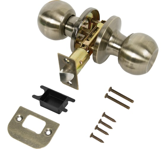 Ручка защелка PUNTO DK672/BL AB-PS (без фик.) бронза 49483 1