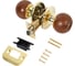 Ручка защелка PUNTO DK672/BL WD-BK (фик.) дерево 49505 1