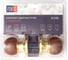 Ручка защелка PUNTO DK672/BL WD-BK (фик.) дерево 49505 2