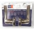 Ручка защелка PUNTO DK610/BL AB-BK (фик.) бронза 49537 2