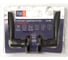 Ручка защелка PUNTO DK610/BL BL-PS (без фик.) черный 49529 2