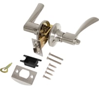 Ручка защелка PUNTO DK610/BL SN-BK (фик.) мат.никель 49535