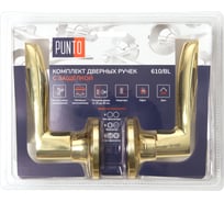 Ручка защелка PUNTO DK610/BL PB-PS (без фик.) золото 49527