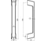 Ручка-скоба PUNTO PULL.ARC.TITAN CP-8 хром 48907 2